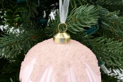 Boules De Noël|Boules De Noël<Flamant LINDEN, boule de Noël Rose