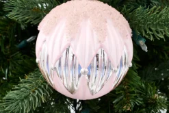 Boules De Noël|Boules De Noël<Flamant LINDEN, boule de Noël Rose