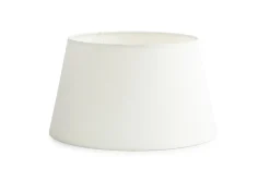 Abat-Jour|Luminaire<Flamant LINDRO, abat-jour, écru, cylindrique, 30 cm Blanc