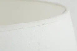 Abat-Jour|Luminaire<Flamant LINDRO, abat-jour, écru, cylindrique, 40 cm Blanc