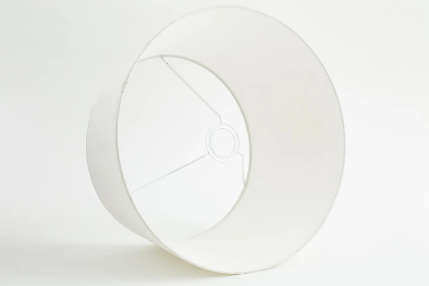 Abat-Jour|Luminaire<Flamant LINDRO, abat-jour, écru, cylindrique, 40 cm Blanc