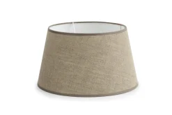 Abat-Jour|Luminaire<Flamant LINDRO, abat-jour, naturel, cylindrique, 30 cm Blanccassé