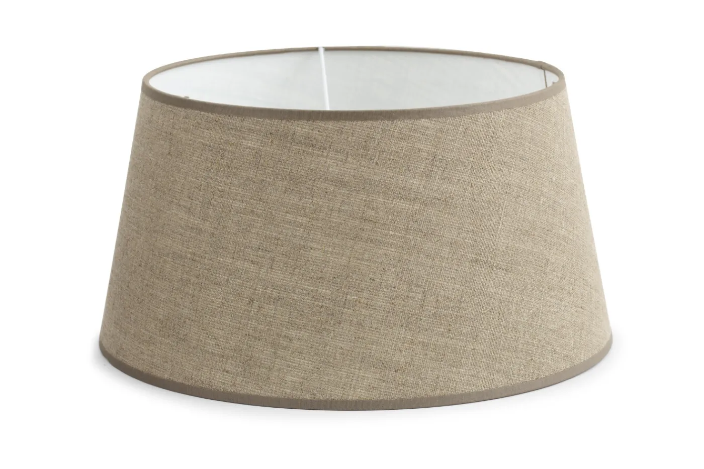 Abat-Jour|Luminaire<Flamant LINDRO, abat-jour, naturel, cylindrique, 35 cm Blanccassé