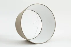 Abat-Jour|Luminaire<Flamant LINDRO, abat-jour, naturel, cylindrique, 35 cm Blanccassé