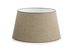 Abat-Jour|Luminaire<Flamant LINDRO, abat-jour, naturel, cylindrique, 45 cm Blanccassé