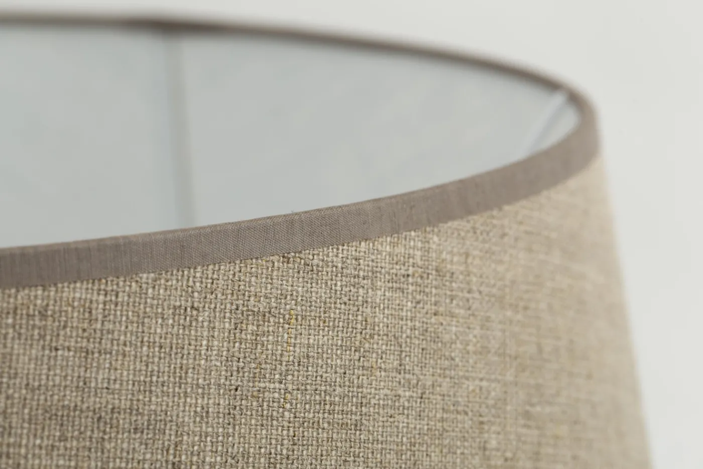Abat-Jour|Luminaire<Flamant LINDRO, abat-jour, naturel, cylindrique, 50 cm Blanccassé