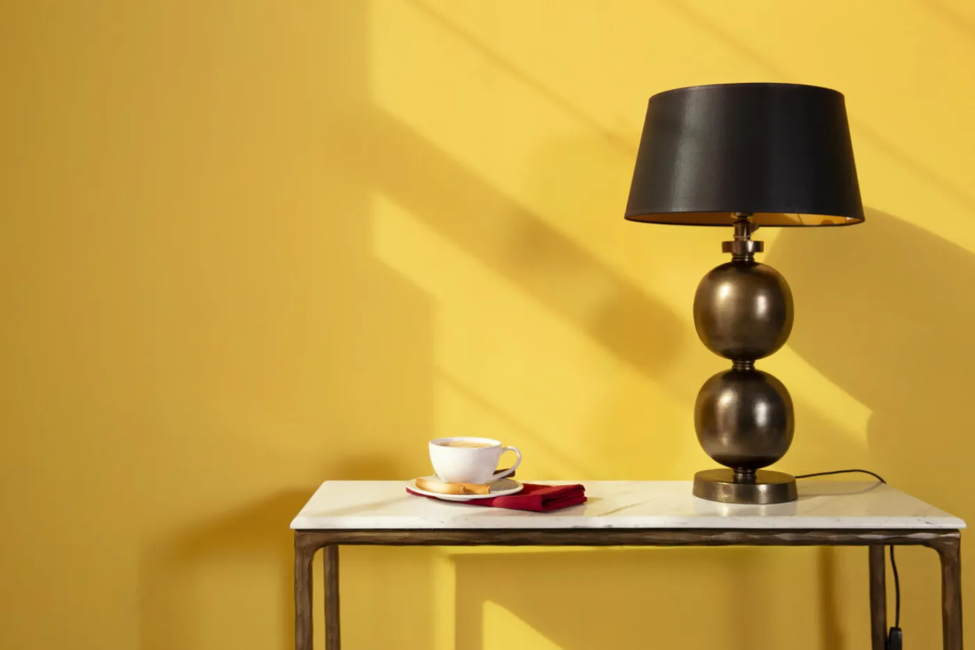 Abat-Jour|Luminaire<Flamant LINDRO, abat-jour, , cylindrique, 45 cm Noir