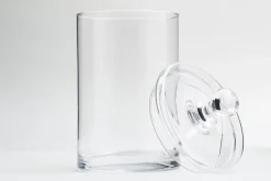 Bonbonnières|Bonbonnières<Flamant LIONI, bonbonnière, verre, L Transparent