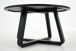 Tables De Salon|Tables De Salon<Flamant LIVY, table basse, ronde, Noir