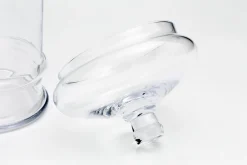 Bonbonnières|Bonbonnières<Flamant LOLLY, bonbonnière, M, soufflée bouche Transparent
