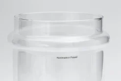 Bonbonnières|Bonbonnières<Flamant LOLLY, bonbonnière, S, soufflée bouche Transparent