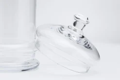 Bonbonnières|Bonbonnières<Flamant LOLLY, bonbonnière, XS, soufflée bouche Transparent