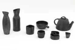 Assiettes, Plats Et Bols|Assiettes,Plats Et Bols<Flamant LONGPI, théière, Noir