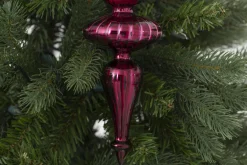 Boules De Noël|Boules De Noël<Flamant LORINE, pendentif Noël Rouge