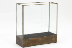 Porte Bougie, Chauffe-Plats Et Photophores|Porte Bougie, Chauffe-Plats Et Photophores<Flamant LUCANDE, photophore, fer et verre, L Transparent