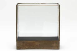 Porte Bougie, Chauffe-Plats Et Photophores|Porte Bougie, Chauffe-Plats Et Photophores<Flamant LUCANDE, photophore, fer et verre, L Transparent