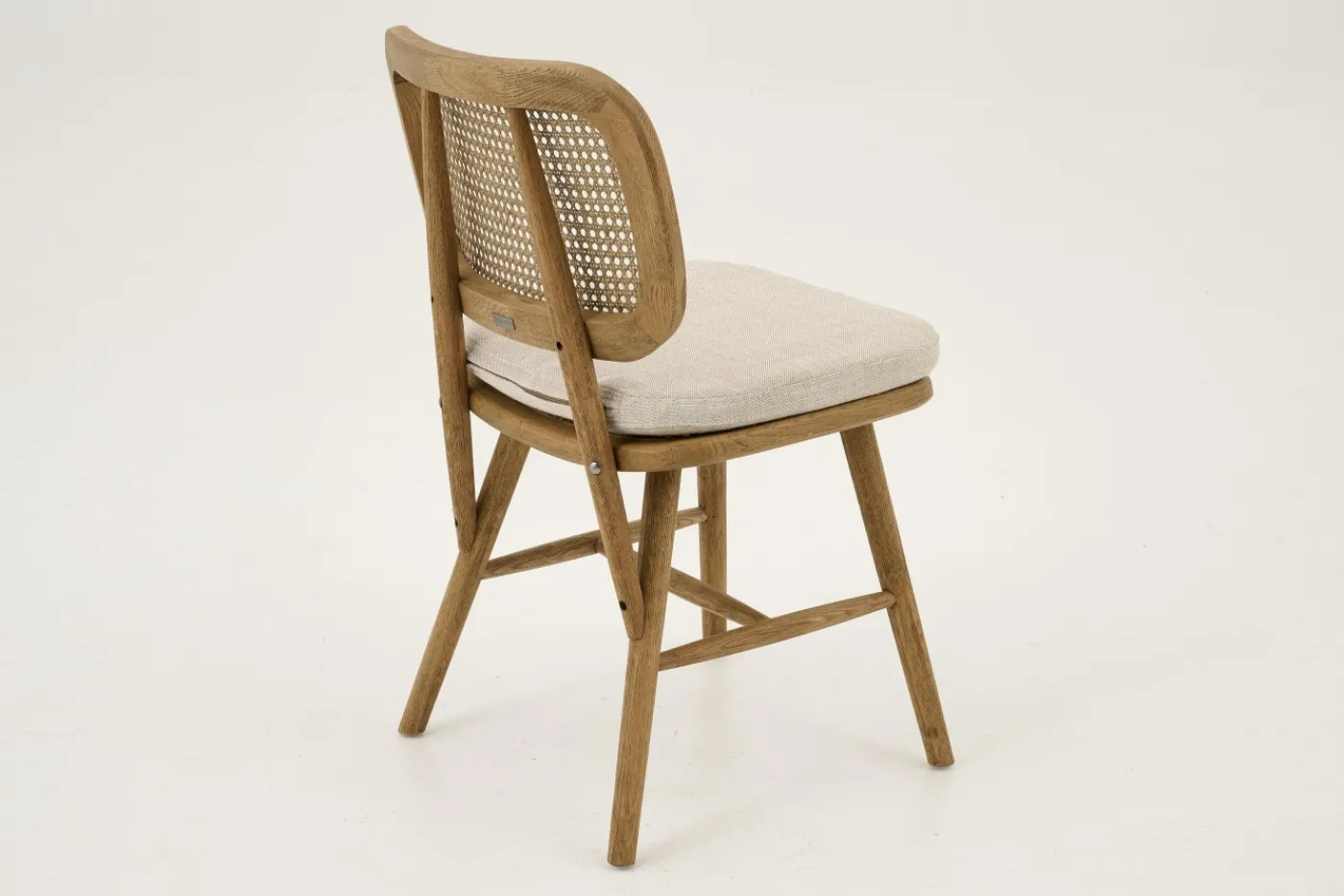 Chaises|Chaises<Flamant LYNN, chaise, chêne, roseau, avec coussin Mixte
