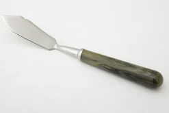 Couverts|Couverts<Flamant MABRON, couteau à poisson Vert