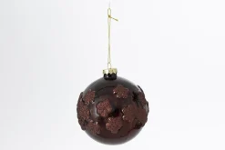 Boules De Noël|Boules De Noël<Flamant MADEIRA, boule de Noël Rouge