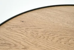 Tables D’Appoint & Consoles|Tables D’Appoint & Consoles<Flamant MADISON, bout de canapé, chêne et métal, ronde, 60 cm, brun clair Mixte