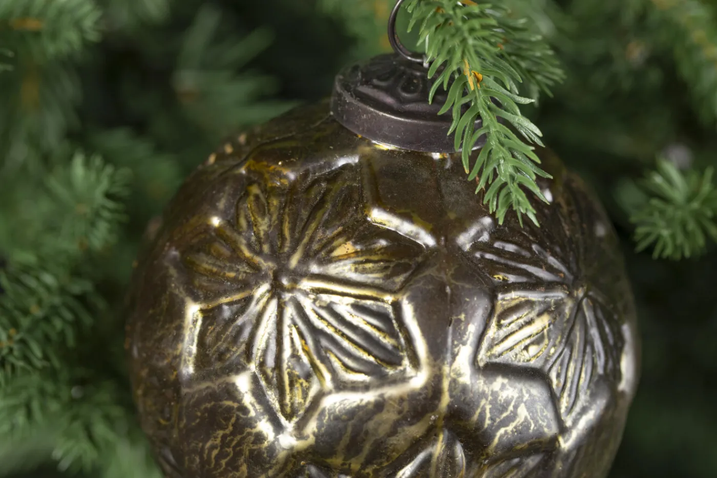 Boules De Noël|Boules De Noël<Flamant MAELLE, boule de Noël Brun