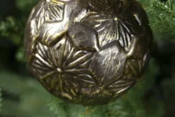 Boules De Noël|Boules De Noël<Flamant MAELLE, boule de Noël Brun