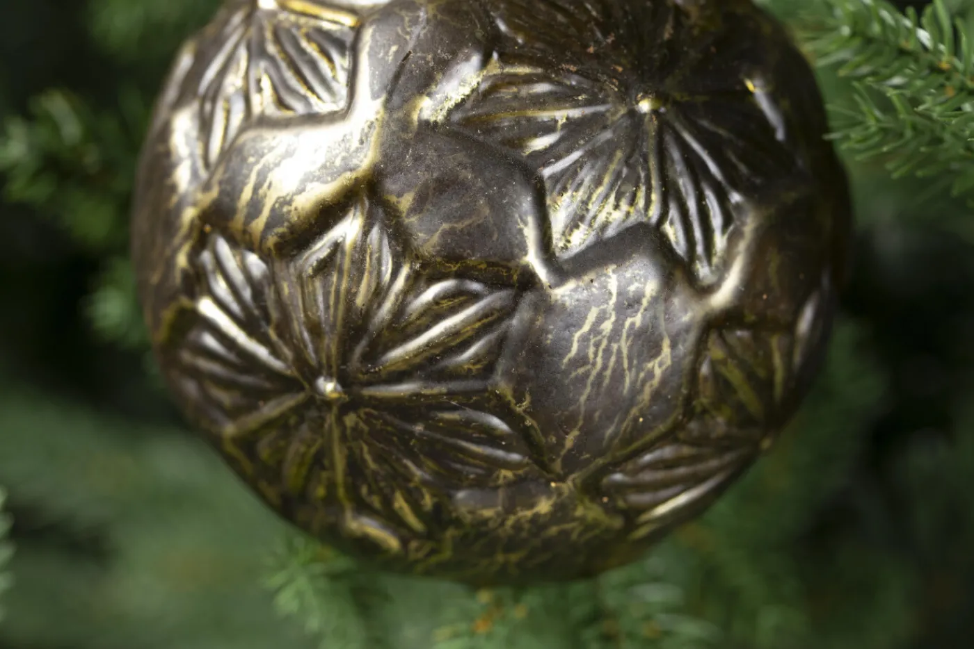 Boules De Noël|Boules De Noël<Flamant MAELLE, boule de Noël Brun