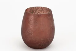 Porte Bougie, Chauffe-Plats Et Photophores|Porte Bougie, Chauffe-Plats Et Photophores<Flamant MALEA, photophore, verre, burgundy, M Rouge
