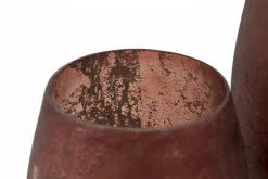 Porte Bougie, Chauffe-Plats Et Photophores|Porte Bougie, Chauffe-Plats Et Photophores<Flamant MALEA, photophore, verre, burgundy, M Rouge