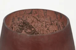 Porte Bougie, Chauffe-Plats Et Photophores|Porte Bougie, Chauffe-Plats Et Photophores<Flamant MALEA, photophore, verre, burgundy, L Rouge