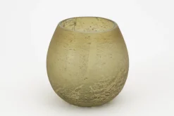 Porte Bougie, Chauffe-Plats Et Photophores|Porte Bougie, Chauffe-Plats Et Photophores<Flamant MALEA, photophore, verre, , S Jaune