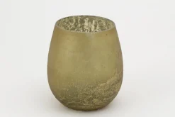 Porte Bougie, Chauffe-Plats Et Photophores|Porte Bougie, Chauffe-Plats Et Photophores<Flamant MALEA, photophore, verre, , M Jaune