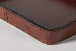 Plateaux|Accessoires<Flamant MANHATTAN, plateau, cuir , L Brun
