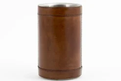 Carafes Et Bouteilles|Carafes Et Bouteilles<Flamant MANHATTAN, porte-bouteille, cuir Brun