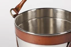 Ustensiles De Service Et De Cuisine|Accessoires<Flamant MANHATTAN, refroidisseur à vin, poignée en cuir brun Mixte