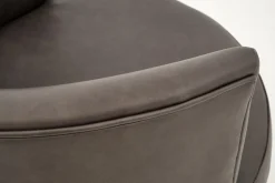 Fauteuils|Sièges<Flamant MARCHETTI, fauteuil, cuir , rotatif Noir