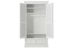 Garde-Robes|Armoires<Flamant MARIE, garde-robe, , 2 portes Blanc
