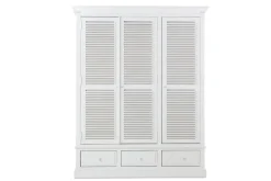 Garde-Robes|Armoires<Flamant MARIE, garde-robe, , 3 portes Blanc