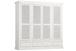 Garde-Robes|Armoires<Flamant MARIE, garde-robe, , 4 portes Blanc