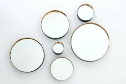 Miroirs|Décoration<Flamant MARKHAM, miroir, rond, L Noir