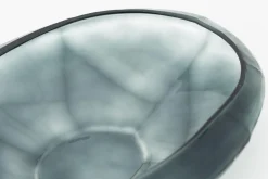 Plats|Plats<Flamant MARSHALL, coupe, verre Bleu