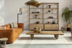 Lampadaires|Luminaire<Flamant MARTHA, lampadaire, marron/, laiton Noir