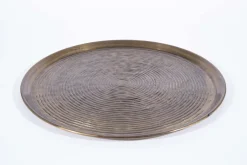 Accessoires|Plateaux<Flamant MATS, plateau, métal, L Argent
