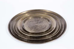 Accessoires|Plateaux<Flamant MATS, plateau, métal, XL Argent