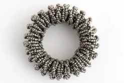 Décoration De Table|Accessoires<Flamant MEINA, rond de serviette, perles, Gris