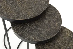 Tables D’Appoint & Consoles|Tables D’Appoint & Consoles<Flamant MENA, bout de canapé, set de 3 Mixte