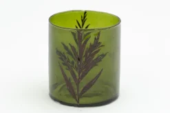Porte Bougie, Chauffe-Plats Et Photophores|Porte Bougie, Chauffe-Plats Et Photophores<Flamant MERITH, photophore, verre, S Vert