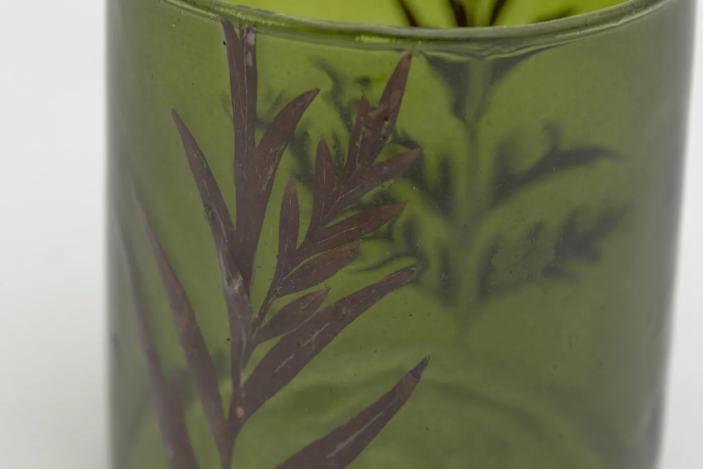Porte Bougie, Chauffe-Plats Et Photophores|Porte Bougie, Chauffe-Plats Et Photophores<Flamant MERITH, photophore, verre, S Vert