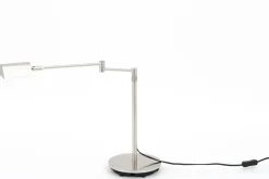 Lampes|Lampes De Table Et De Bureau<Flamant MEZZO, lampe de bureau, chrome, extensible Argent