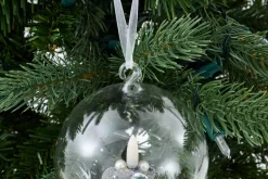 Boules De Noël|Boules De Noël<Flamant MILENE, boule de Noël, Argent